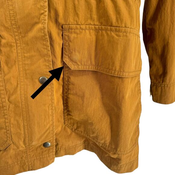 Madewell Dispatch Jacket S Brown AJ076 Canvas Duck Cloth Military Style Durable - Picture 8 of 15